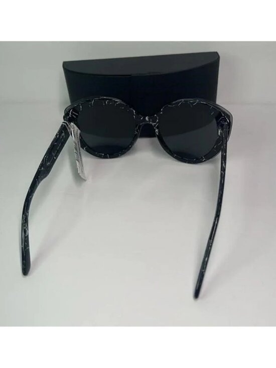 New Authentic- PRADA Dark Grey Cat Eye Ladies Sunglasses PR 01YS 09V5S0 54 main image 9